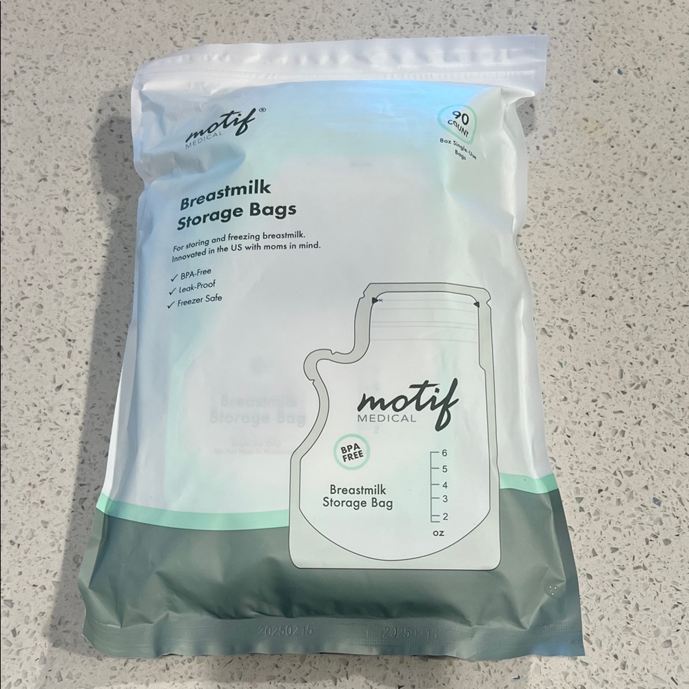 🌈💚NWT MOTIF MEDICAL Motif Medical BREASTMILK STORAGE BAGS💚🌈